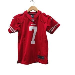 Nike NFL San Francisco 49ers Colin Kaepernick #7 Jersey Red Youth Small